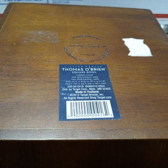 🥙🥝THOMAS O'BRIEN SQUARE BOWL🥑🍾 - Picture 3 of 14